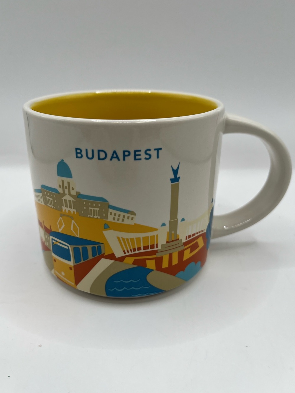 Starbucks Budapest You Are Here Collectible Coffee Mug